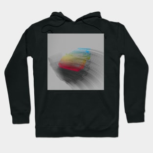 Lamborghini Countach Glitch Aesthetic Design Hoodie